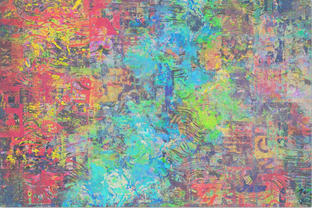 Decoupage Tissue Paper - Colourful Art (50.8cm x 76.2cm) - Rustic Farmhouse Charm