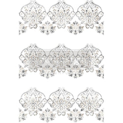 NEW! ANTIQUE DAMASK Redesign Transfer (60.96cm x 88.9cm) - Rustic Farmhouse Charm