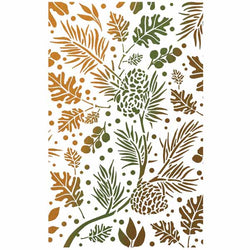 AUTUMN LEAVES Stencil by Ciao Bella (12.7cm x 20.32cm) - Rustic Farmhouse Charm