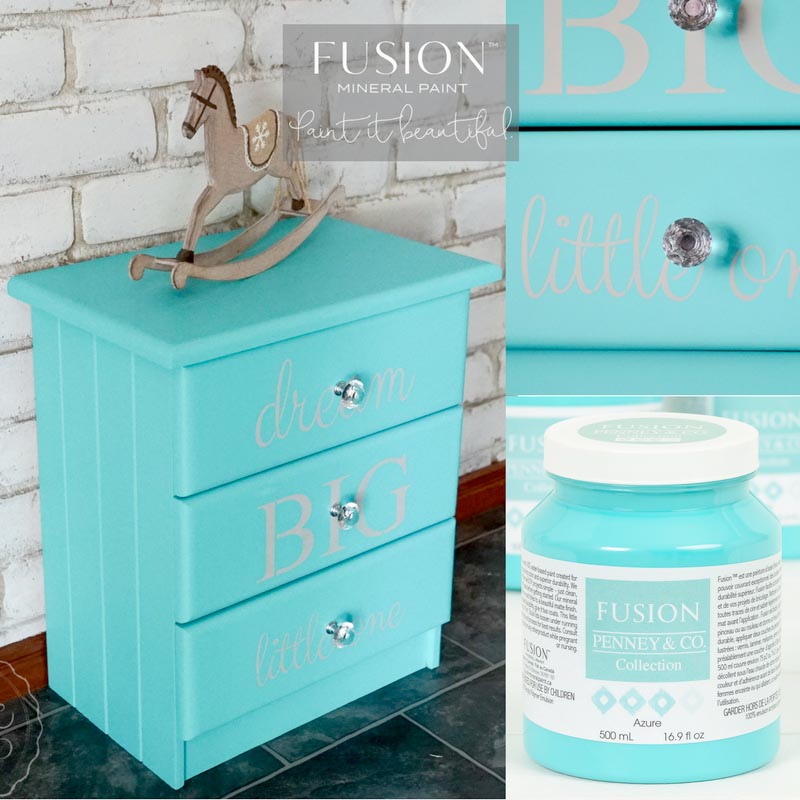 Fusion™ Mineral Paint - AZURE – Rustic Farmhouse Charm