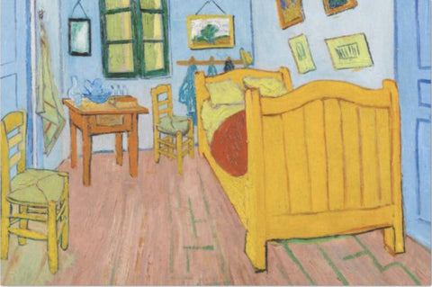 Decoupage Tissue Paper - Bedroom in Arles by Van Gogh (50.8cm x 76.2cm) - Rustic Farmhouse Charm