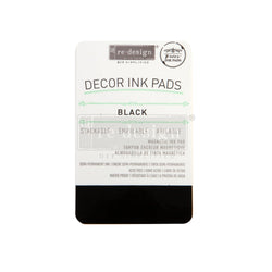 BLACK INK PAD (Magnetic) by Redesign - Rustic Farmhouse Charm