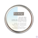BLUE ICE IRIDESCENT Wax Paste by Redesign with Prima (50ml) - Rustic Farmhouse Charm