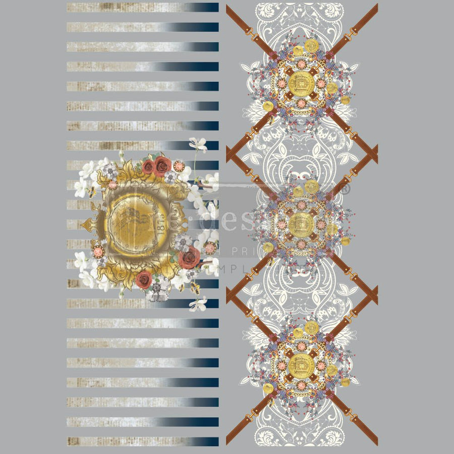 NEW! CECE STATELY & STYLISH Redesign Transfer (60.96cm x 88.9cm) - Rustic Farmhouse Charm
