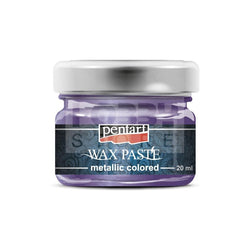 METALLIC PURPLE Coloured Wax Paste by Pentart 20ml - Rustic Farmhouse Charm