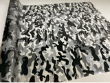 CAMO - BLACK/SILVER/CLEAR Metallic Foil - Rustic Farmhouse Charm