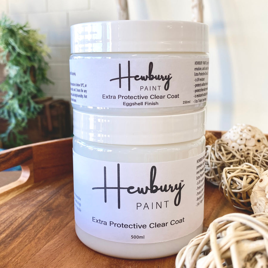 EXTRA PROTECTIVE CLEAR COAT (Gloss) by Hewbury™ Paint - Rustic Farmhouse Charm