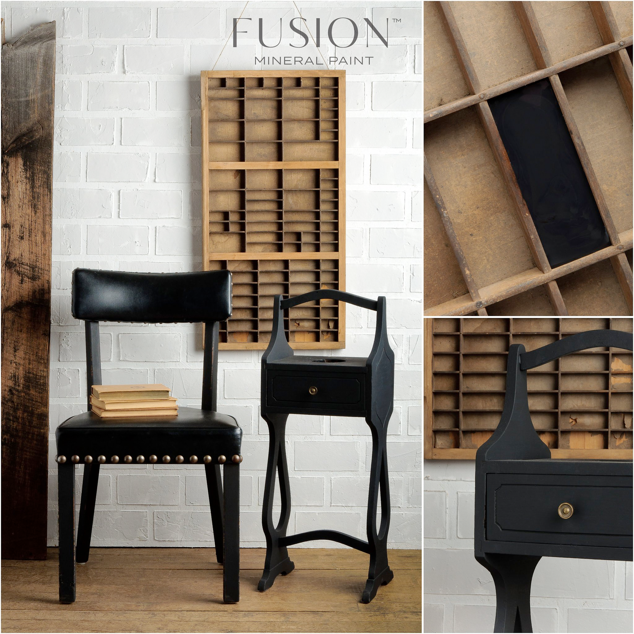 Fusion Mineral Paint Midnight Blue Pint