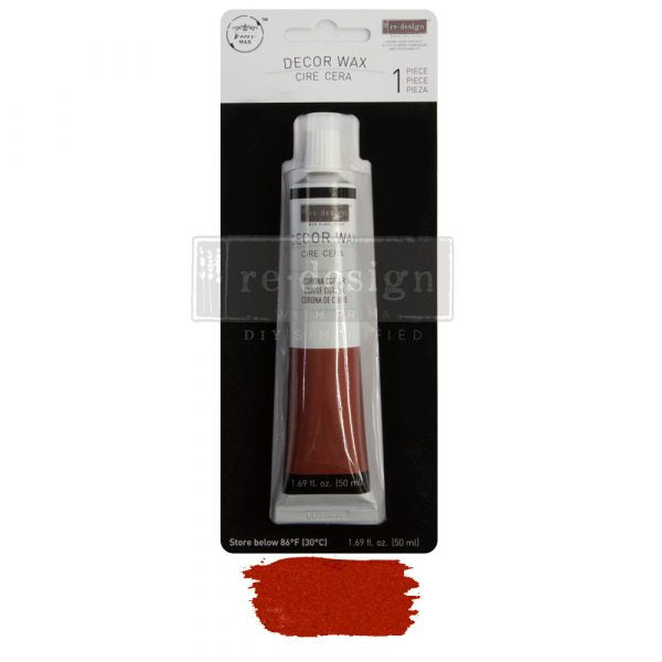 NEW! CORONA COPPER Wax Paste by Redesign with Prima (50ml) - Rustic Farmhouse Charm