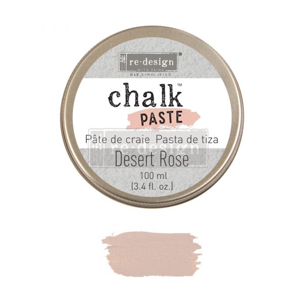 NEW! DESERT ROSE Redesign Chalk Paste 100ml - Rustic Farmhouse Charm