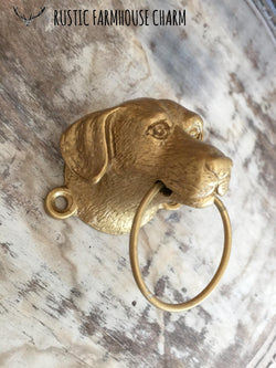 KNOB - Dog Pull - Rustic Farmhouse Charm