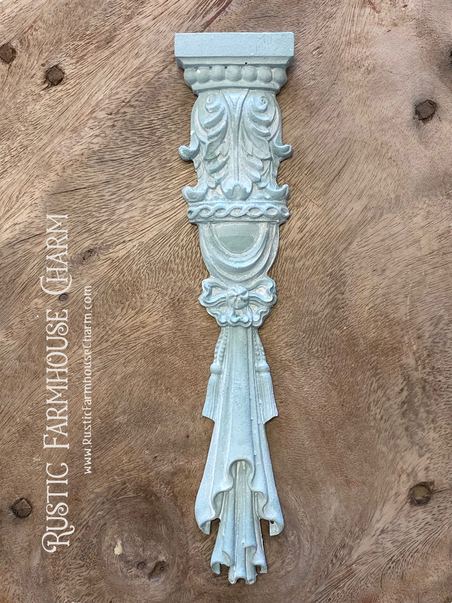 ELEGANT PILASTER Resin Applique (unpainted) - Rustic Farmhouse Charm