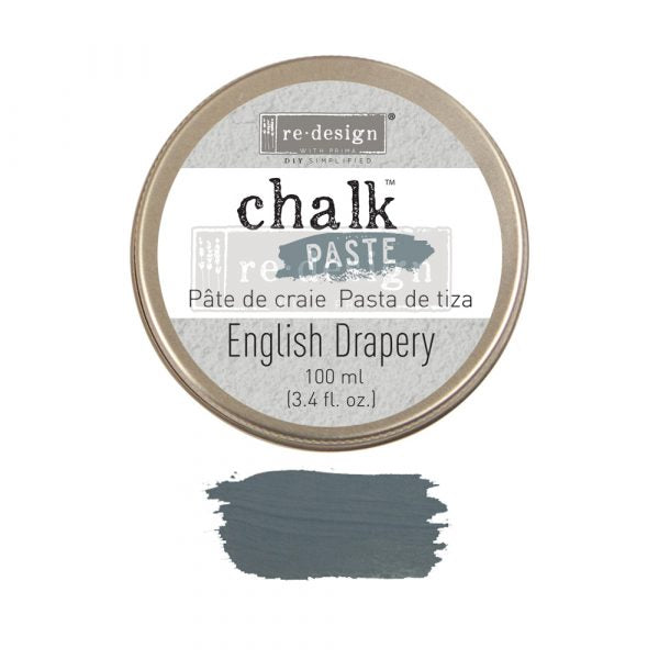 ENGLISH DRAPERY Redesign Chalk Paste 100ml - Rustic Farmhouse Charm