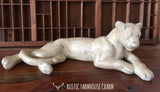 Swanky Panther Figurine - Rustic Farmhouse Charm