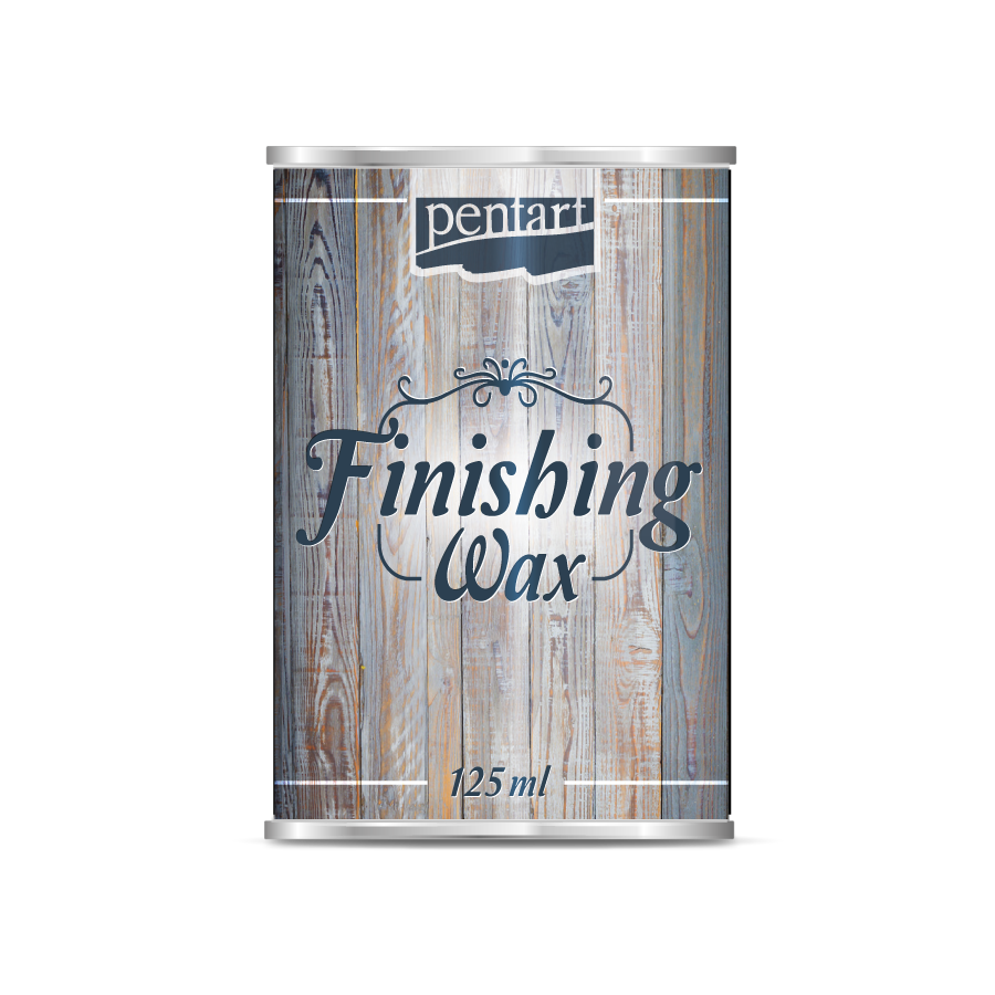 TRANSPARENT Finishing Wax by Pentart 125ml – Rustic Farmhouse Charm