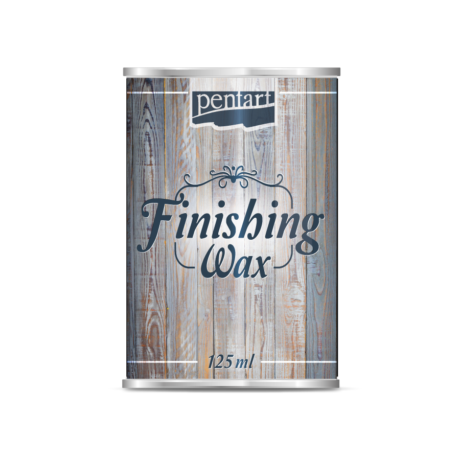 WHITE Finishing Wax by Pentart 125ml - Rustic Farmhouse Charm