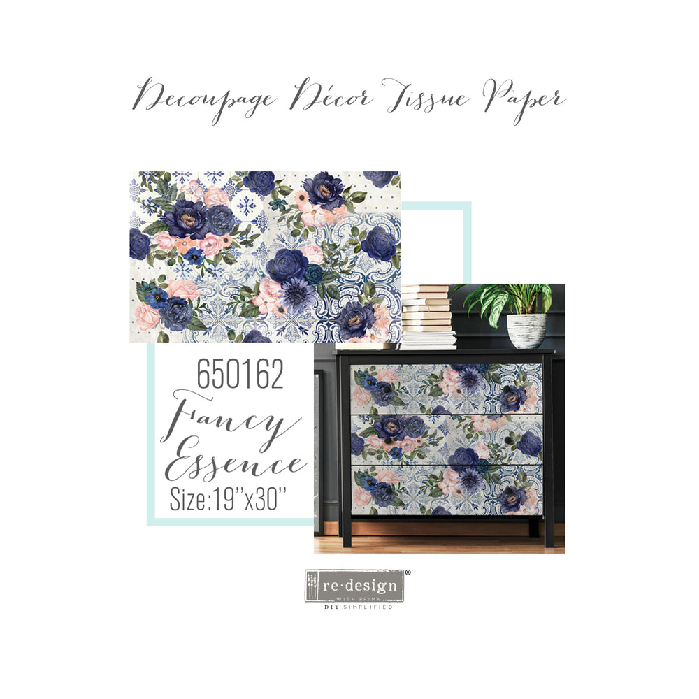 FANCY ESSENCE Redesign Decoupage Paper (76.2cm x 48.26cm) - Rustic Farmhouse Charm