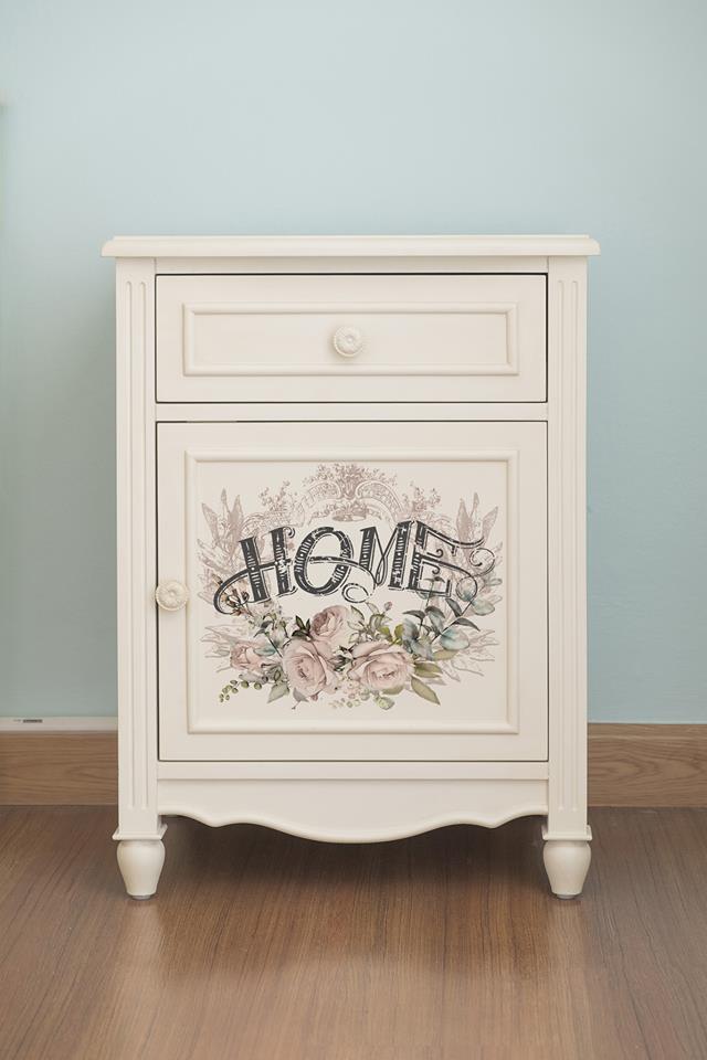 FLORAL HOME Redesign Transfer - Rustic Farmhouse Charm