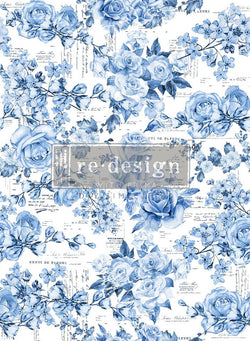 Redesign Transfer - French Ceramics 76.2cm x 55.9cm - Rustic Farmhouse Charm