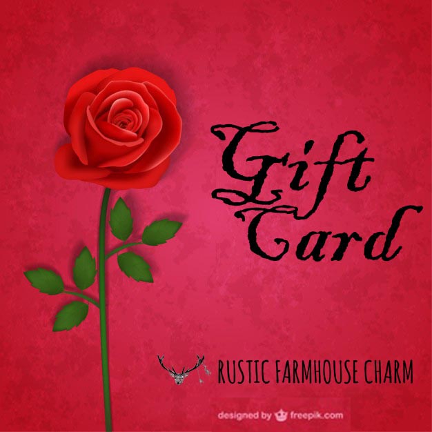 Gift Card - Rustic Farmhouse Charm