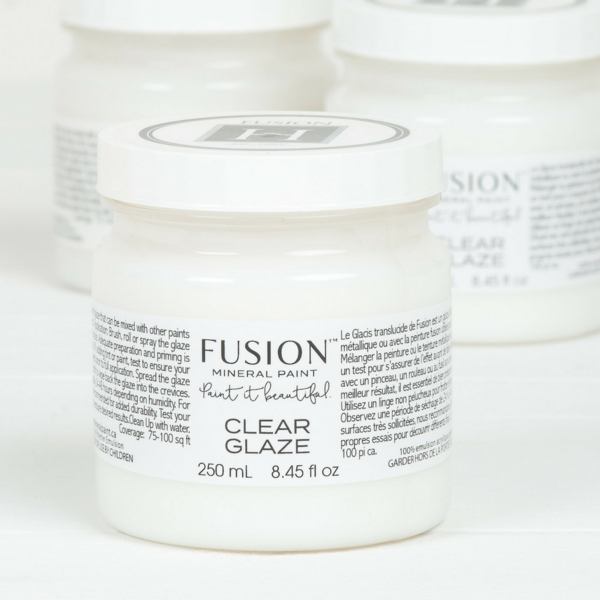 Fusion™ Clear Glaze (250ml) - Rustic Farmhouse Charm