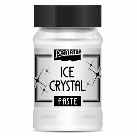 ICE CRYSTAL PASTE by Pentart 100ml - Rustic Farmhouse Charm