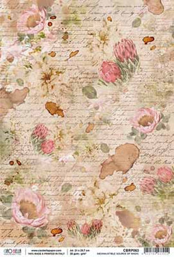 INEXHAUSTIBLE MAGIC Rice Paper by CiaoBella (A4) - Rustic Farmhouse Charm