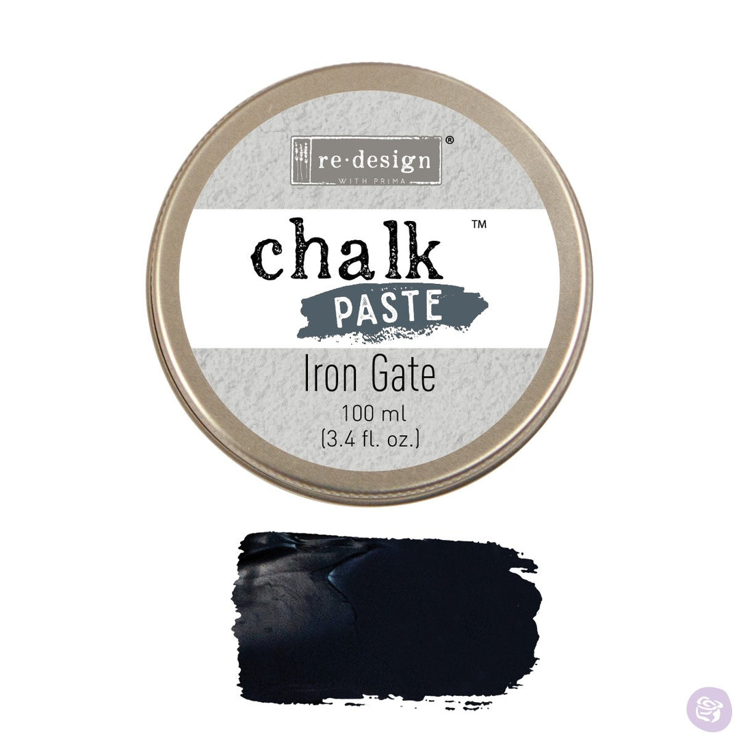 IRON GATE Redesign Chalk Paste 100ml - Rustic Farmhouse Charm