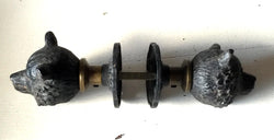 KNOB - Rustic Bear Door Knob - Rustic Farmhouse Charm