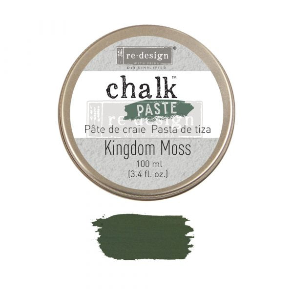 KINGDOM MOSS Redesign Chalk Paste 100ml - Rustic Farmhouse Charm