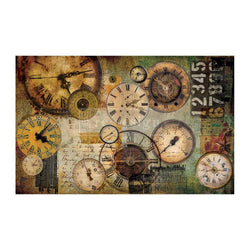 NEW! LOST IN TIME Redesign Decoupage Tissue Paper 48.26cm x 76.2cm - Rustic Farmhouse Charm