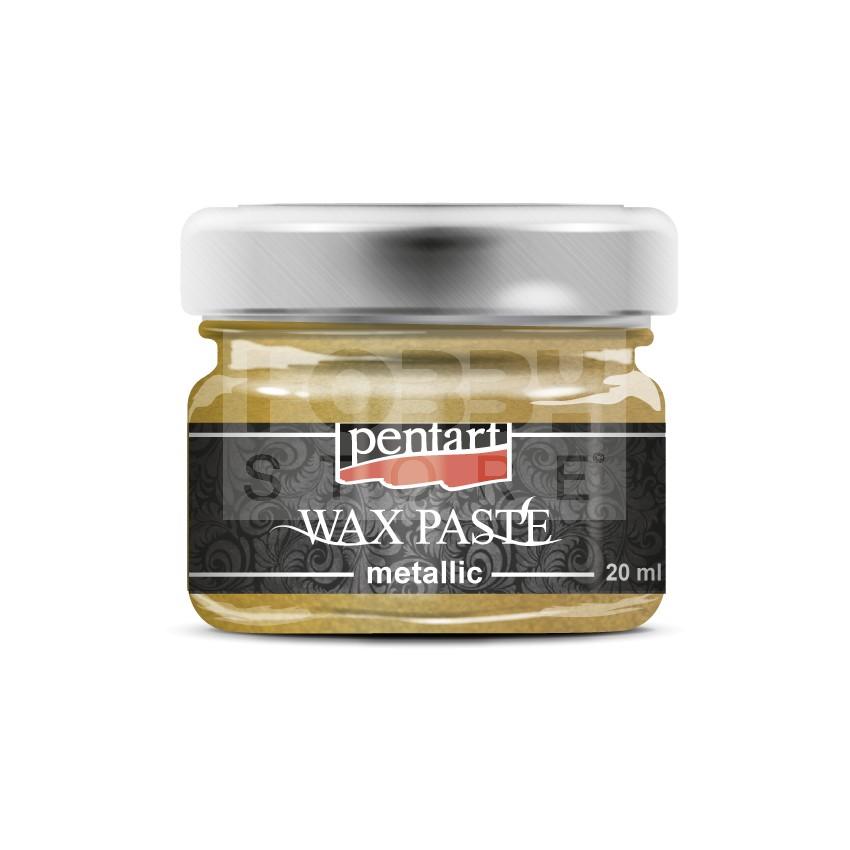 GOLD Metallic Wax Paste by Pentart 20ml - Rustic Farmhouse Charm