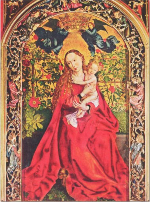 Decoupage Tissue Paper - Madonna of the Rose (43.18cm x 58.42cm) - Rustic Farmhouse Charm