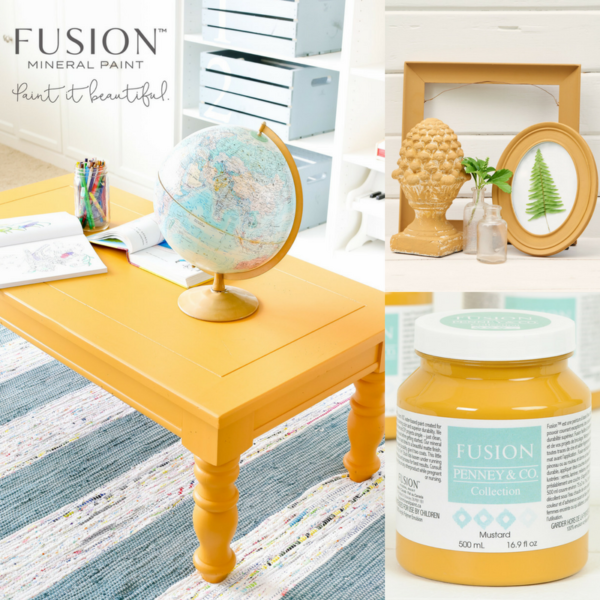 MUSTARD Fusion™ Mineral Paint - Rustic Farmhouse Charm