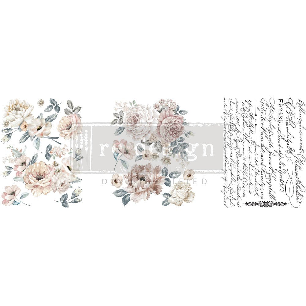 NEW! NATURAL WONDERS Redesign Transfer (3 sheets, each 21.59cm x 27.94cm) - Rustic Farmhouse Charm