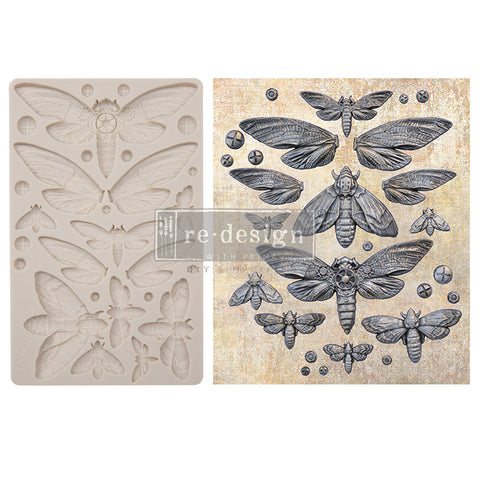 NOCTURNAL INSECTS Mould by Finnabair - Rustic Farmhouse Charm