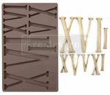 Redesign Mould - NUMERALS - Rustic Farmhouse Charm