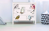 NEW! OWL Redesign Transfer (3 sheets, each 15.24cm x 30.48cm) - Rustic Farmhouse Charm