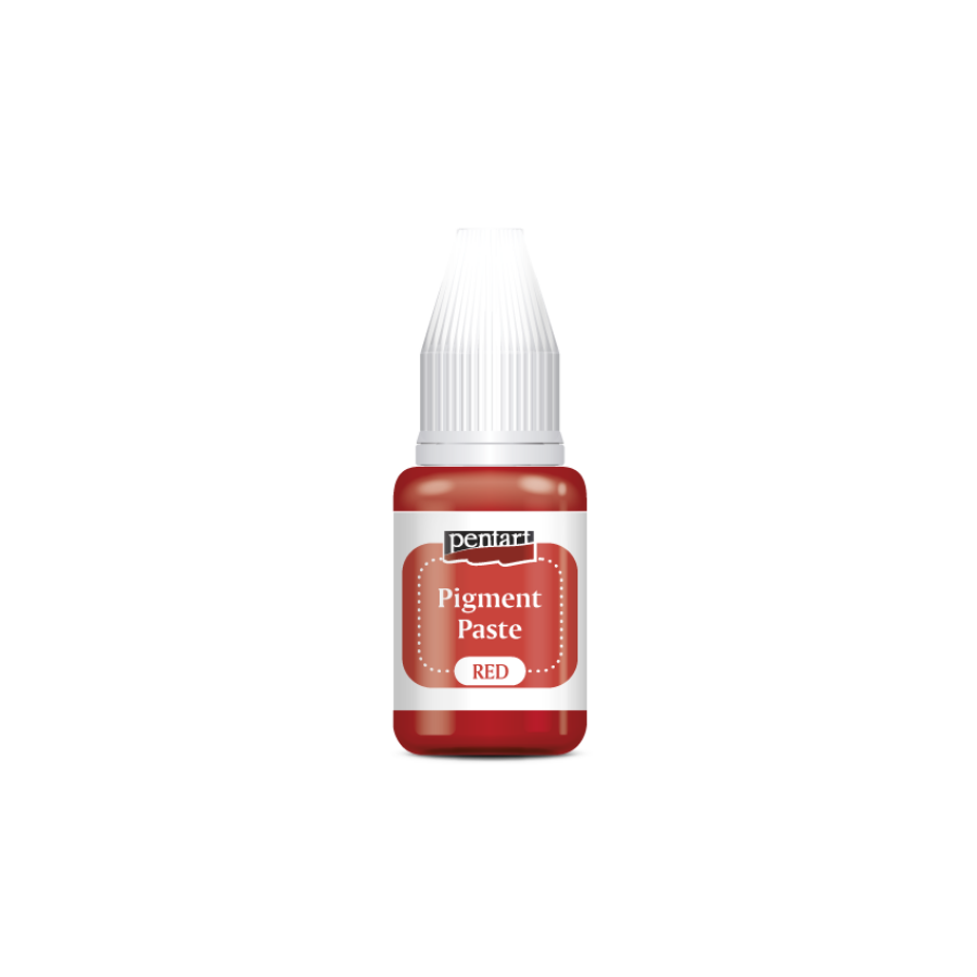 Pentart RED Pigment Paste 20ml – Rustic Farmhouse Charm
