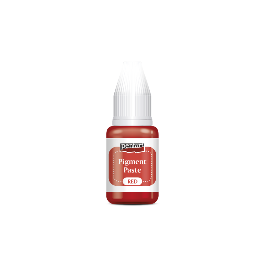 RED Pigment Paste by Pentart 20ml - Rustic Farmhouse Charm