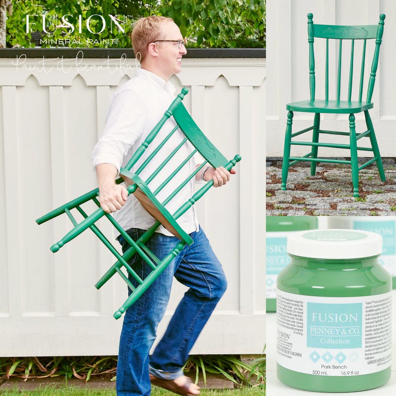 PARK BENCH Fusion™ Mineral Paint - Rustic Farmhouse Charm