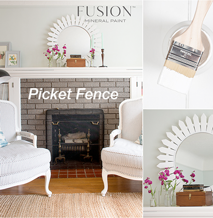 PICKET FENCE Fusion™ Mineral Paint - Rustic Farmhouse Charm