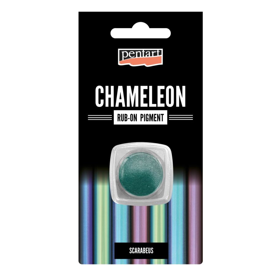 SCARABEUS Chameleon Rub-On Pigment by Pentart 0.5g - Rustic Farmhouse Charm