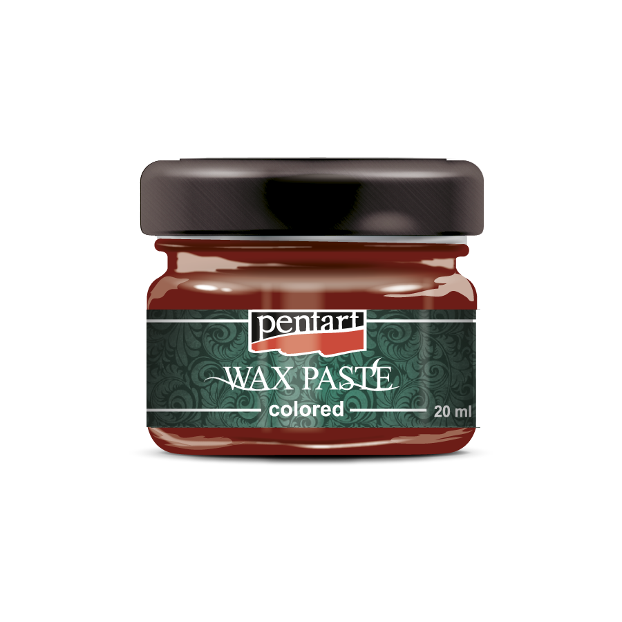 RED Wax Paste by Pentart 20ml - Rustic Farmhouse Charm