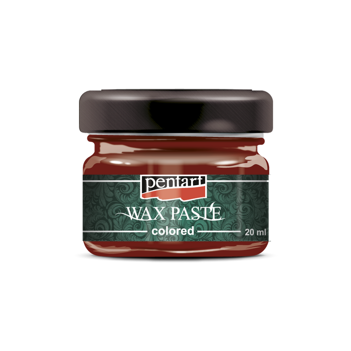 RED Wax Paste by Pentart 20ml - Rustic Farmhouse Charm
