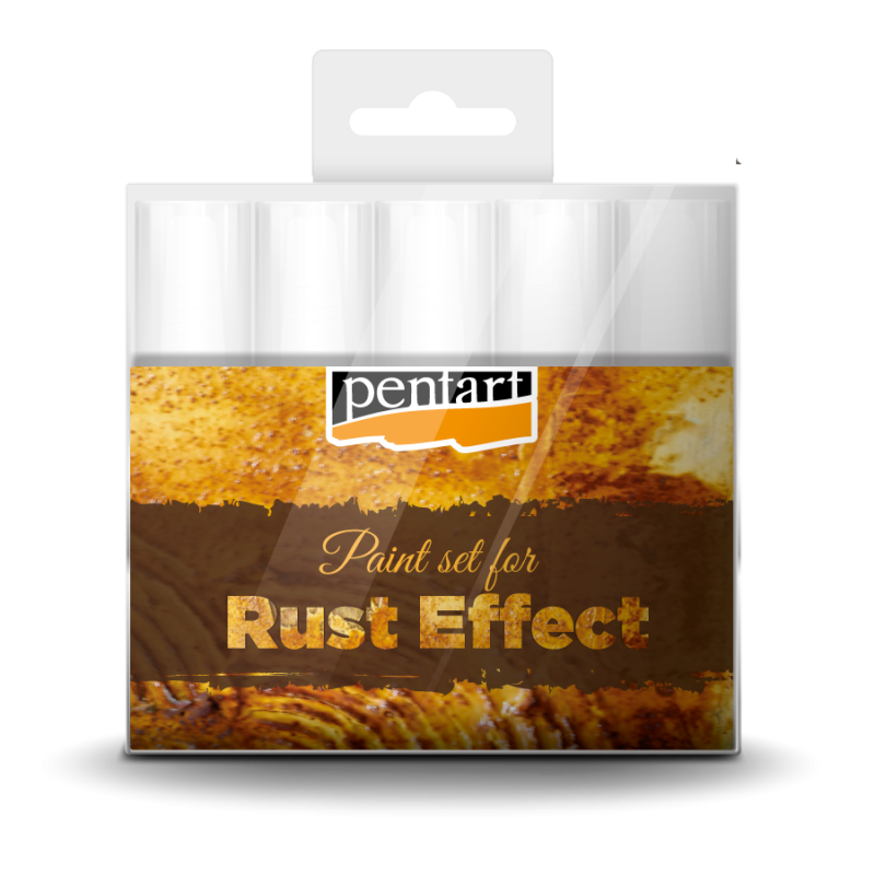RUST EFFECT PAINT SET by Pentart - Rustic Farmhouse Charm