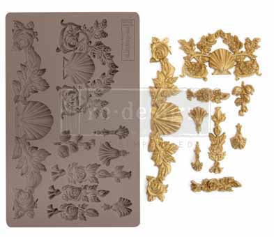 SEAWASHED TREASURES Redesign Mould - Rustic Farmhouse Charm