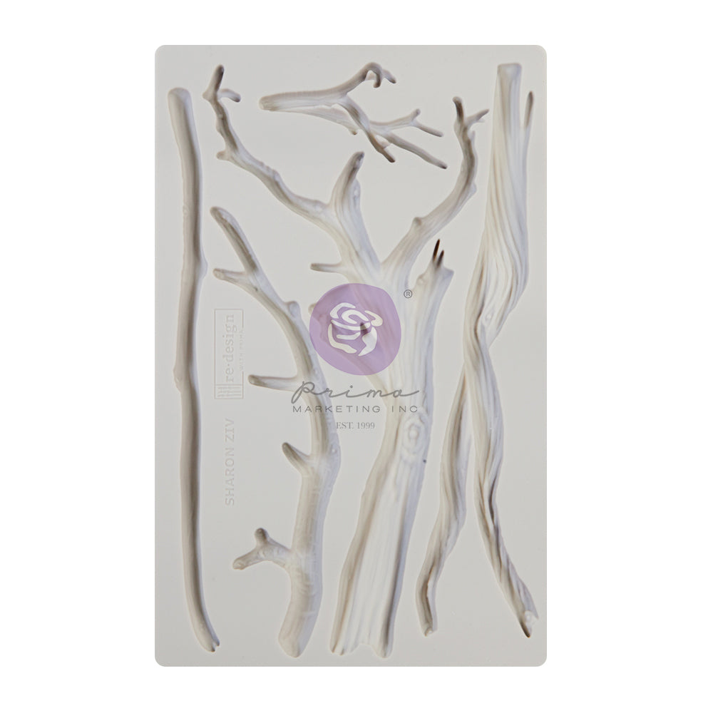SHARON ZIV TWIGS Redesign Mould - Rustic Farmhouse Charm