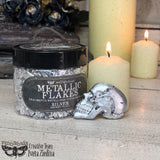 SILVER Metallic Flakes (Art Ingredients) 30g - Rustic Farmhouse Charm