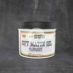 SOFT MATTE GEL Medium by Finnabair (Art Basics) 8.5oz (250ml) - Rustic Farmhouse Charm